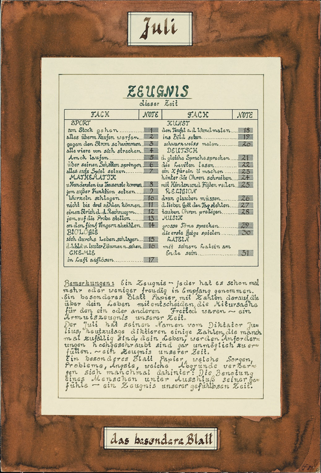 Blätterkalender